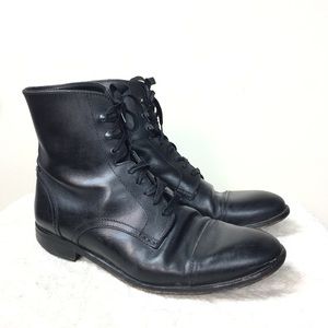 The Kooples Black Leather Boot  size EU 45
